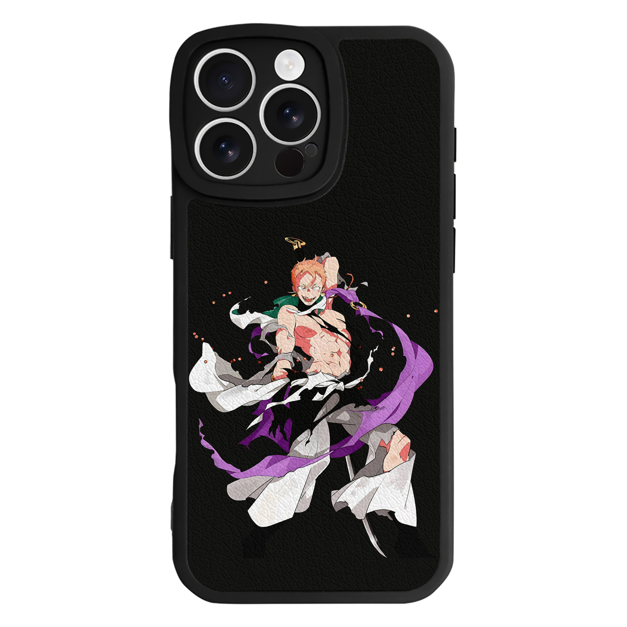 （画像用） 刀剣乱舞 Touken Ranbu 【iPhone 16シリーズ対応】シリコンスマホケース（レザー調） 材質：シリコン